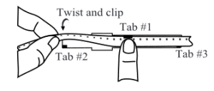 Diagram showing how to insert film into the Wolverine Pro